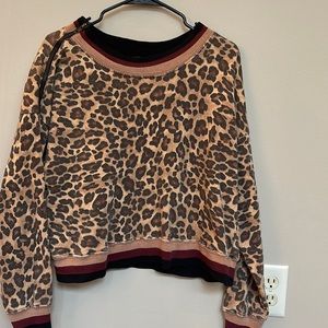 Leopard sweatshirt